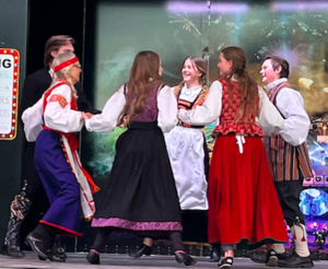 Dancers at Bearspaw Christmas Market